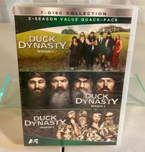 Duck Dynasty Season 1-2-3 Dvd New Sealed Reality Tv Survival - £10.12 GBP
