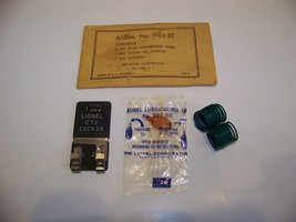 Lionel postwar 1103-20 complete set packet envelope packed 1103-21 w/oil capsule - $75.00