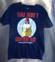 International Spy Museum Shirt Mens XL You Don’t Gnome Me T-Shirt Blue T... - £7.03 GBP