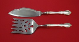 Legato by Towle Sterling Silver Fish Serving Set 2 Piece Custom Made HHWS - £106.12 GBP
