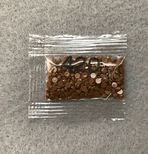 Diamond Painting Round Op Resin Drills DMC 420 Dk Hazelnut Brown 1pk sup... - $1.25
