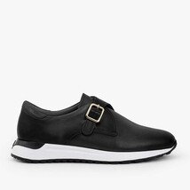 The Torino Black Leather Men Sneaker image 8