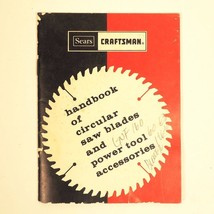 Craftsman Handbook of Circular Saw Blades Booklet - $10.39