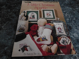a Little Christmas sparkle by Sisters Two cross stitch - $2.99