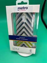 New MetroPCS Style Protective Cellphone Gel Case For Alcatel 1X Evolve - £7.33 GBP