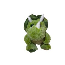 Kellytoy 2017 Triceratop Dinosaur 7” Plush Stuffed Animal Toy Heart Glitter Eyes - $9.89