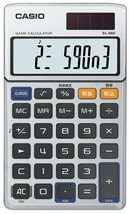 CASIO  Invader Game Calculator Dentaku LCD G&amp;W Game Watch SL-880-N LSI J... - £23.20 GBP