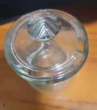 Vintage Jeannette Glass Mustard/honey jar 3x3&quot;  - $6.92