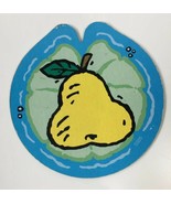 Fisher Price Turtle Picnic Matching Game Replacement Lily Pad Pear Card ... - $5.98