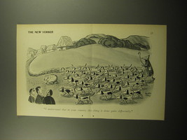 1960 Cartoon by Robert Day - I understand that in your country - $14.99