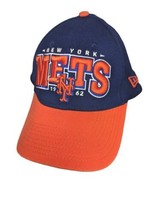 New York Mets Cap Hat MLB M/L New Era Armed 39THIRTY Flex Blue Orange Em... - £39.01 GBP