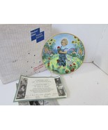 RECO COLLECTOR PLATE A TIME TO PLANT 1989 MARCH OF DIMES  14006A COA BOX - $73.30 MXN
