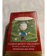 Hallmark Keepsake Charlie Brown Ornament A Snoopy Christmas - $9.49