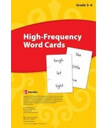 Reading Wonders Grades 3-6 High Frequency Word Cards Elementary Homeschool - $411.68 MXN