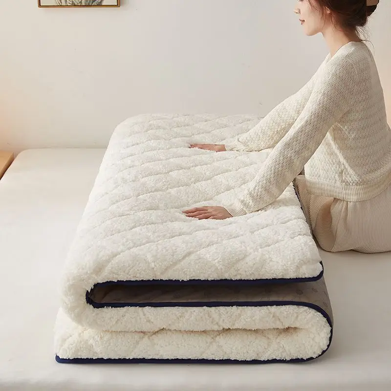Winter Warm Thick Soft Plush Mattress Breathable Student Dormitory Bed Mattress - £14.50 GBP+