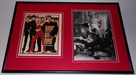 Debbie Harry Blondie Framed 12x18 Photo &amp; Rolling Stone Cover Display - £54.20 GBP