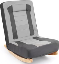 The Topsky Floor Rocking Gaming Chair, Available In Black And Grey, Regular, - £101.86 GBP