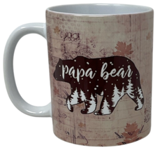 Papa Bear Brown Bear 11 Oz. Ceramic Coffee Mug Gift Grandpa Uncle image 4
