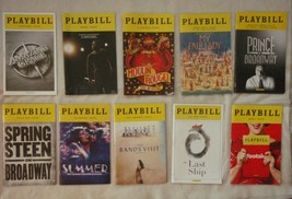 Broadway Playbill musicals choice of show from lot 2015 - 2019 - $6.92+