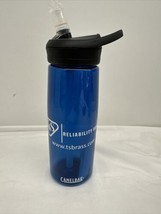 T&amp;S Brass Camelbak 750ML Water Bottle Travel Drink Blue Quick Flip Top New - $19.75