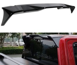 BRAND NEW Fit 2015-2020 Ford F-150 ABS Glossy Black Rear Roof Spoiler Wing - £141.59 GBP