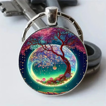 Tree of Life Keychain /Bookbag Charm Jewelry Gift - $6.00