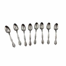 Oneida Silver Cantata Teaspoons Set of 8 Stainless 4 3/8 Demitasse - $50.29