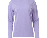 Athletic Works Women Active  Long Sleeve T-Shirt, Purple Heather Size XL... - $15.83