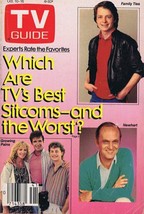 ORIGINAL Vintage Oct 10 1987 TV Guide No Label Family Ties Newhart Growi... - £11.60 GBP