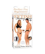 Fetish Fantasy Vibrating Hollow Strap On 6.5 Inch Flesh - $53.53 CAD