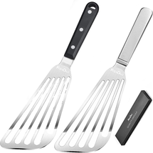 Fish Spatula Stainless Steel, Egg Flipper Spatula with Thin Flexible Slo... - $21.99