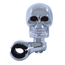 Chrome Skull Steering Wheel Spinner Suicide Brody Knob Hot Rat Rod Car/Truck/RV - £13.33 GBP