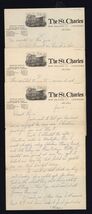 Letter from Unknown Person on the St. Charles Hotel New Orleans LA lette... - $9.95