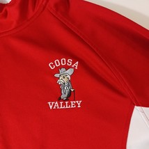Russell Athletic S71QLMK Coosa Valley Men's Red & White Full Zip Sweatshirt Sz L image 12