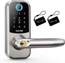 Bluetooth Front Door Lock, Electronic Digital Deadbolt With, Wireless Lock. - £132.87 GBP