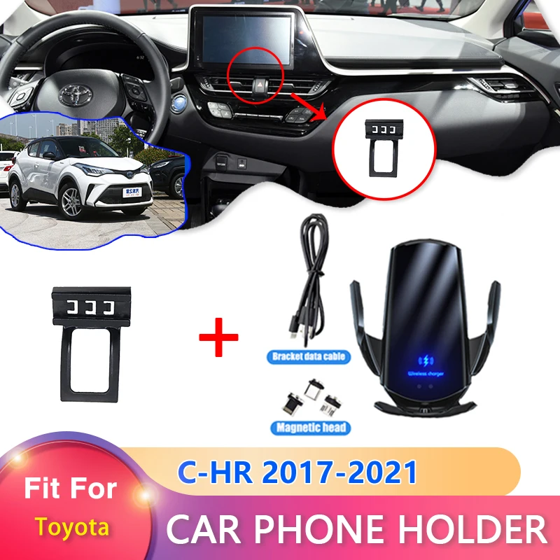 Car Mobile Phone Holder for Toyota C-HR CHR C HR AX10 2017 2018 2019 2020 2021 - £16.09 GBP+