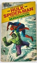 The Hulk and Spider-Man: Murdermoon Paul Kupperberg Stan Lee Marvel Novel #11 - £43.03 GBP