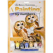 Junior Small Paint By Number Kit 8.75&quot;X11.75&quot;-Tawny Owls - £13.34 GBP