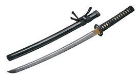 Munetoshi Handmade Functional Musashi Tsuba Full Tang Samurai Wakizashi ... - £52.06 GBP+