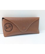 Authentic Genuine Ray-Ban Brown Faux Leather Lined Sunglasses Soft Case ... - £8.56 GBP