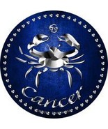 Cancer Novelty Circle Coaster Set of 4 - €17,03 EUR