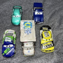 Lot Of 5 Disney Cars Diecast Vehicles Rambulance Less Leak Combustr - $24.75