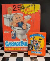 1 Garbage Pail Kids Wax Packs Box + 1 Rough GPK Series 6 OS6 Wax Pack*see desc. - £39.96 GBP