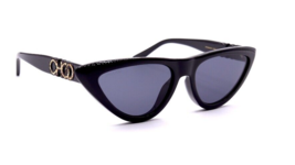 New Jimmy Choo SPARKS/S 807 Black Grey Sunglasses 55-17 W/CASE - £154.45 GBP