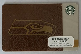 Starbucks 2017 Seattle Seahawks Football Collectible Gift Card New No Value - $2.99