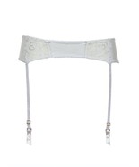 Women&#39;s Lace Garter Belt Lormar Titanium - $17.63