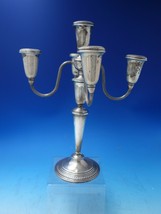 Gadroon by Poole Sterling Silver Candelabra 5-Light #755 10&quot; Tall x 13&quot; (#5642) - £225.14 GBP