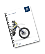 HUSQVARNA 2025 - FE 250 HERITAGE  - OWNERS MANUAL - REPRINTED COMB BOUND - $917.02 MXN