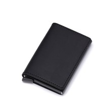  Leather Men Wallet  Mini Wallet Small Slim  Male Purse Thin Walet Money Bag  Va - £32.90 GBP