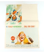 *1960 Coca-Cola Poster Print Ad No.282 USA &quot;Be Really Refreshed!Call For... - $175.35 MXN